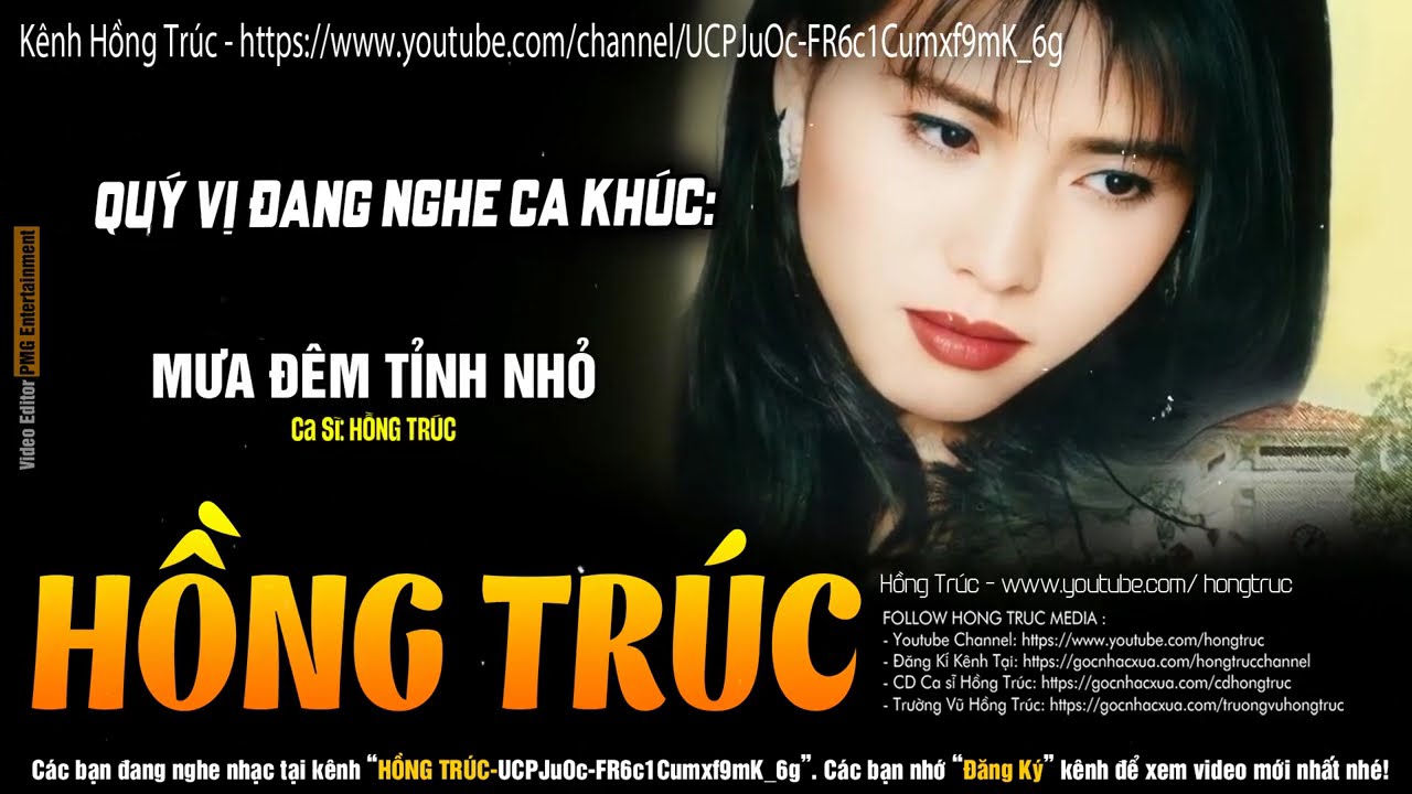 Hồng Trúc Nhạc Xưa Hay Để Đời | Mưa Đêm Tỉnh Nhỏ - Tuyển Chọn Nhạc Lính Hải Ngoại Hiếm Có Vô Cùng