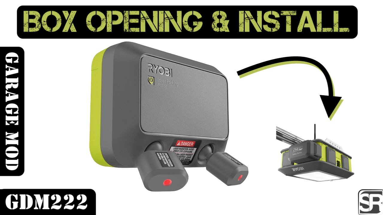 Ryobi Garage Laser Park Assist Accessory for Garage Door Module System - GDM222 - BOX OPENING!