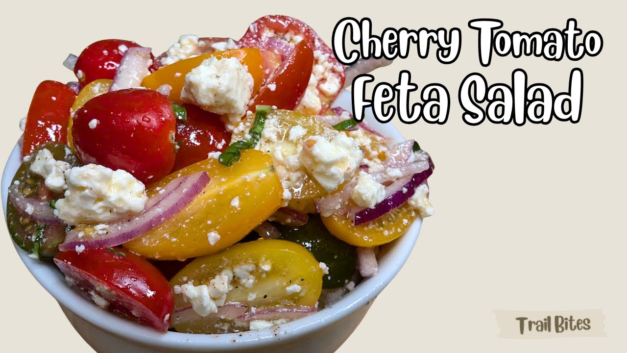 Cherry Tomato Feta Salad   The Perfect Side