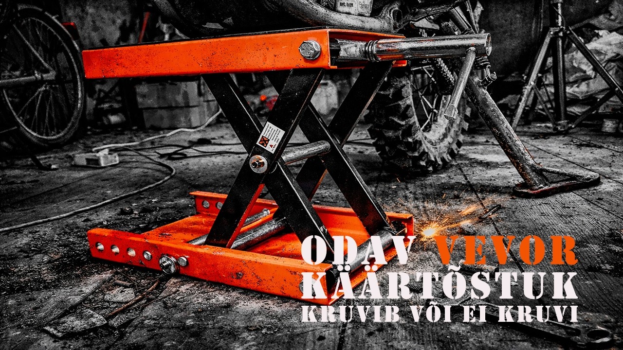 55 eurone, VEVOR käärtõstuk. Kruvib või ei kruvi?