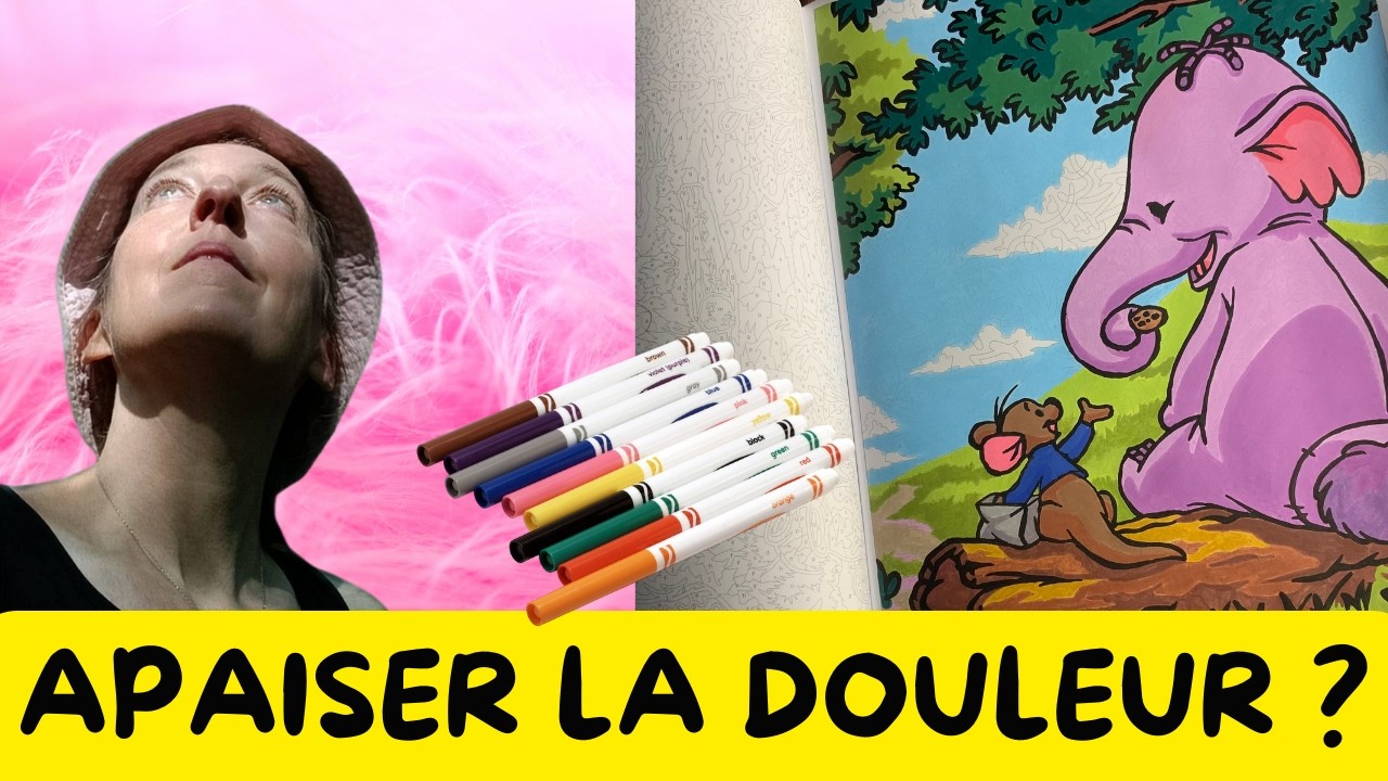 COLORIAGE MYSTÈRE: ce geste simple APAISE MES DOULEURS...mais POURQUOI ?