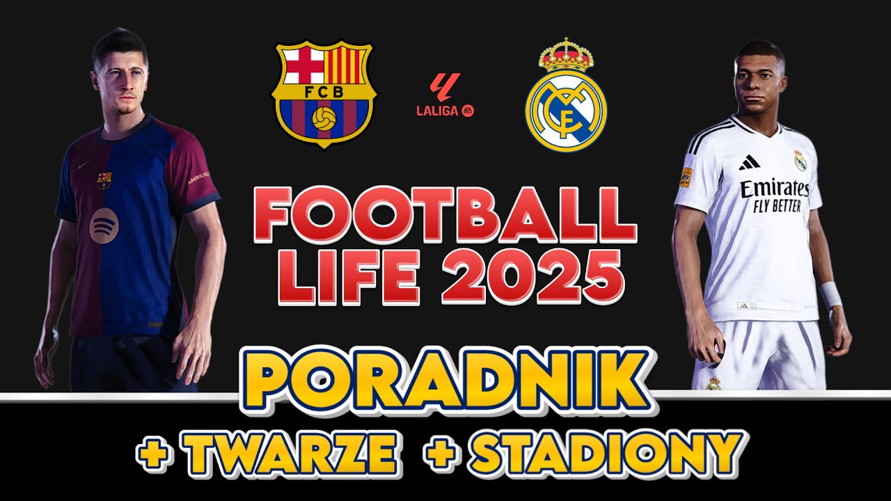 Jak zainstalować SP FOOTBALL LIFE 2025/2026 + TWARZE + STADIONY - PORADNIK (PES 2021)