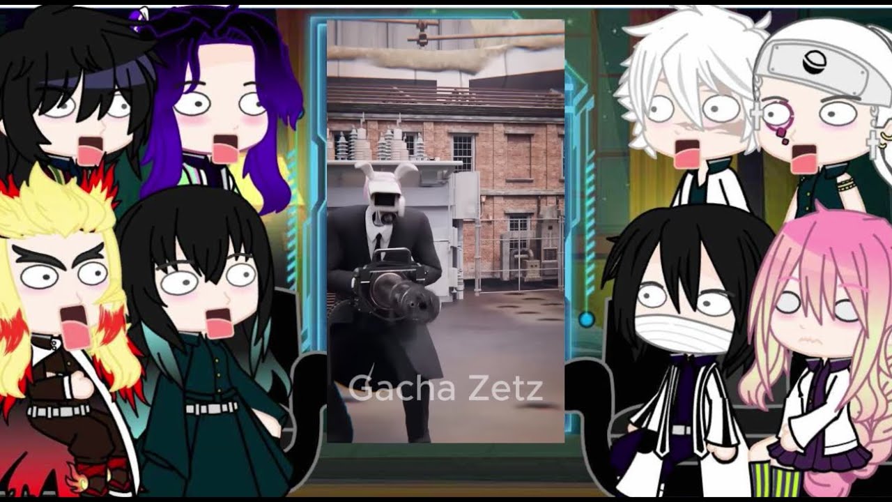 Hashira's react to Skibidi Toilet Multiverse Bloopers Part 6