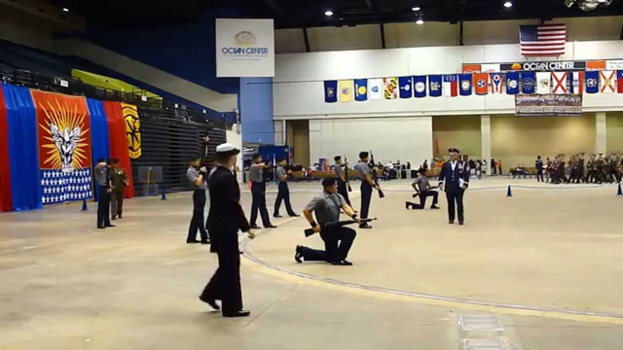 Brandeis High School | Nighthawks | Armed Squad Exhibition | NHSDTC 2014