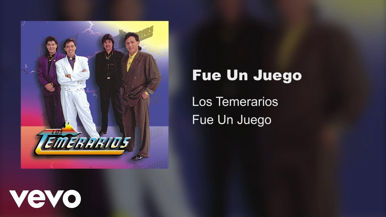Los Temerarios - Fue Un Juego (Audio)