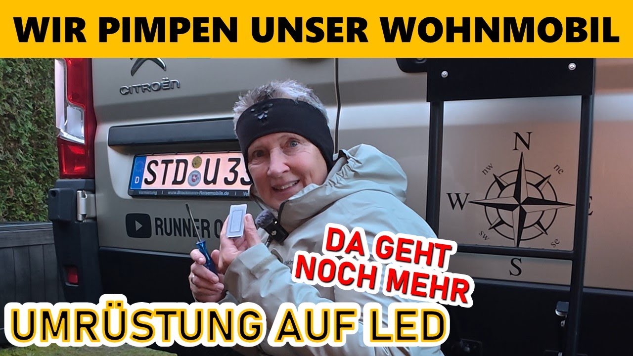 JETZT WIRD ES HELL | LED-KENNZEICHEN-BELEUCHTUNG AM KASTENWAGEN | UMRÜSTUNG AUF LED FÜR DUCATO & CO