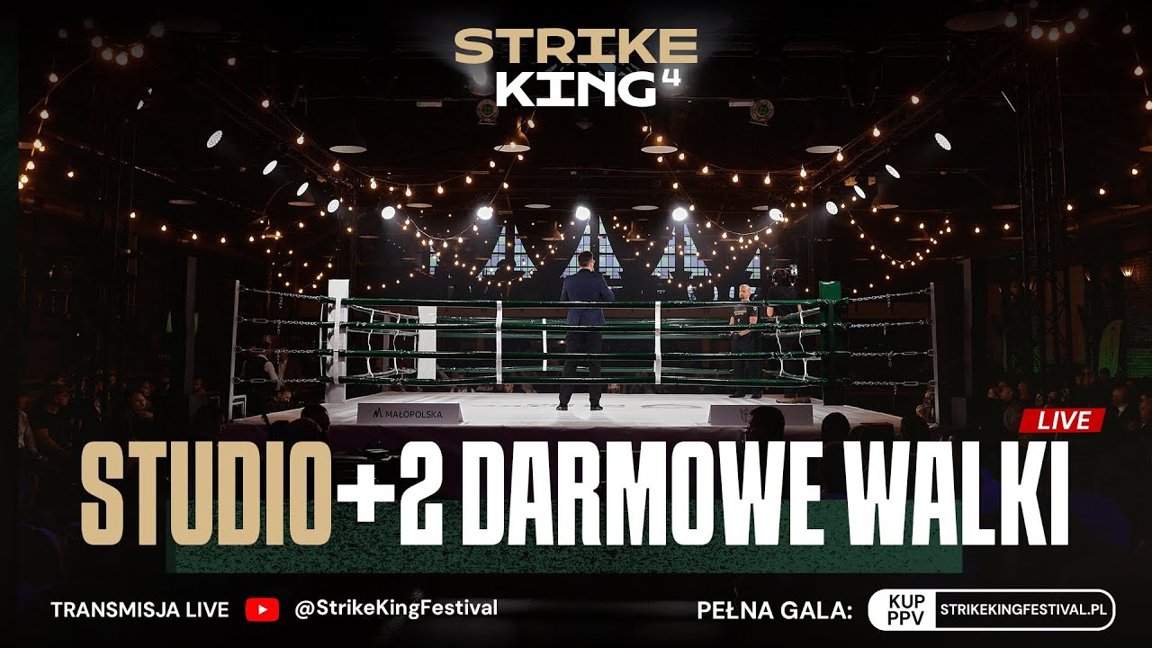 STUDIO + 2 DARMOWE WALKI STRIKE KING 4
