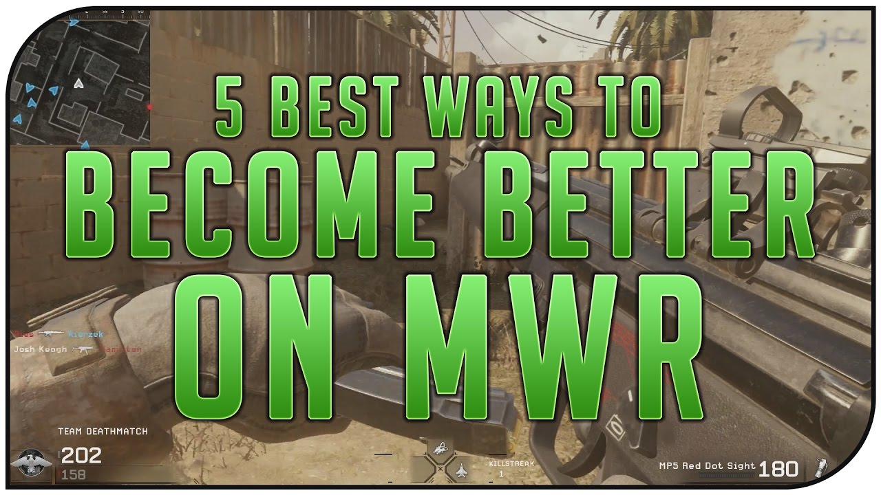 5 BEST WAYS TO GET BETTER AT MWR (MW Remastered Beginners Tips)