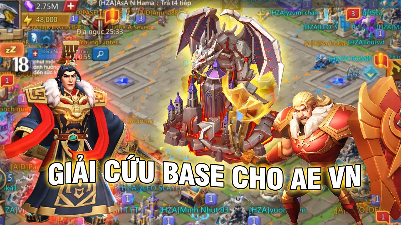 😱 Leo Lỏ Liên tục Thất bại nhưng COMEBACK MẠNH MẼ Với Pha Cứu Base CỨU CẢ TEAM AE VN!
