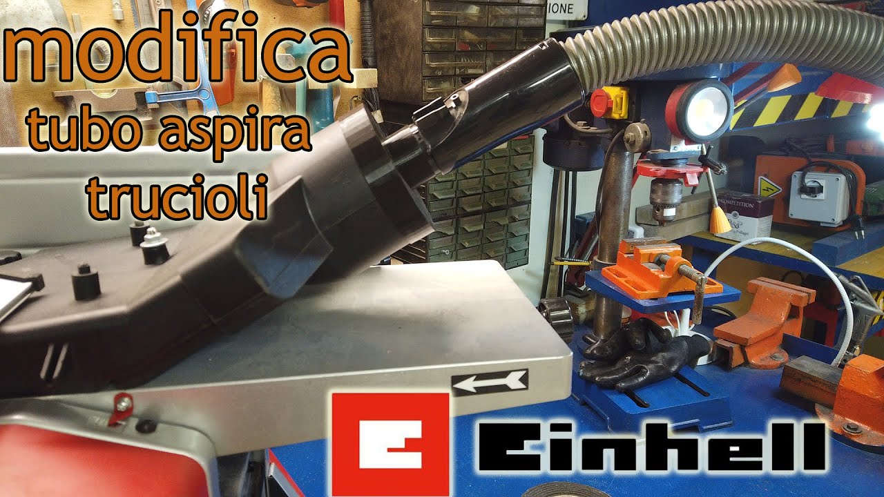 aspira trucioli Einhell MODIFICATO 3D