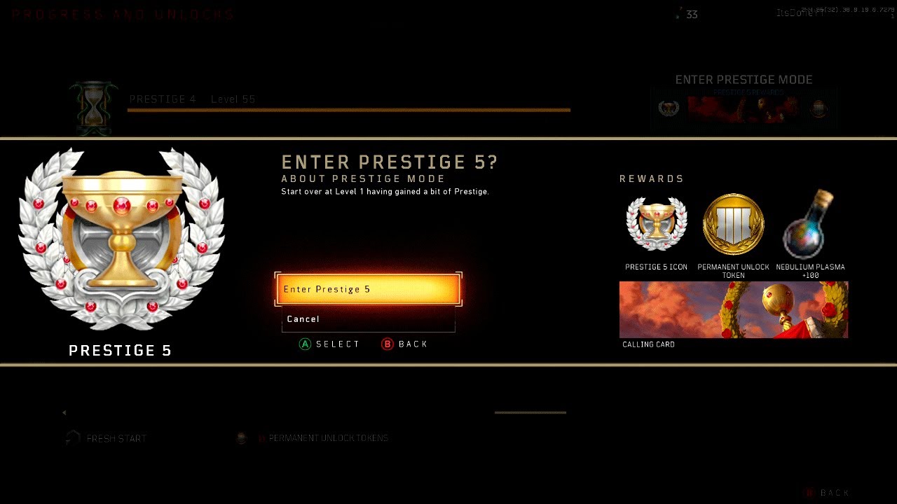 PRESTIGE 5! COD Black Ops 4 ZOMBIES - This Prestige is Dope! How to prestige fast?