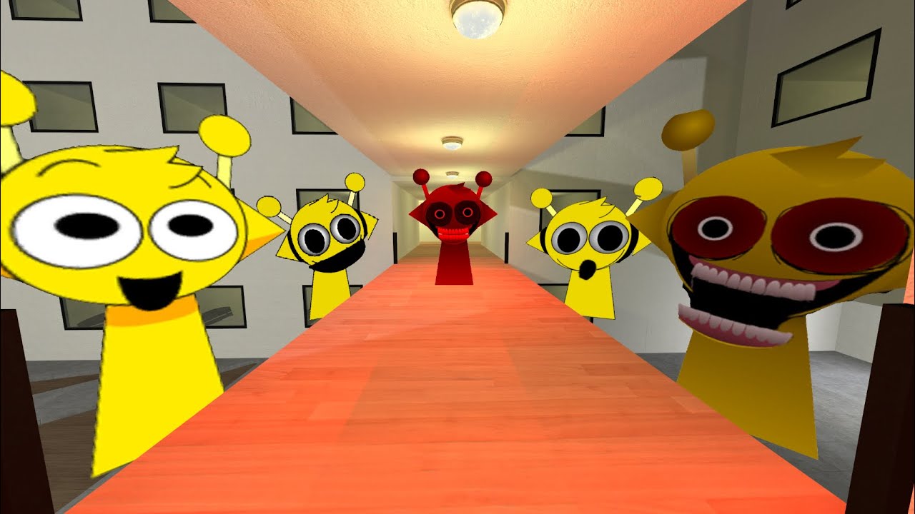 Nightmare Piramixed Sprunki Simon Family Nextbot Gmod