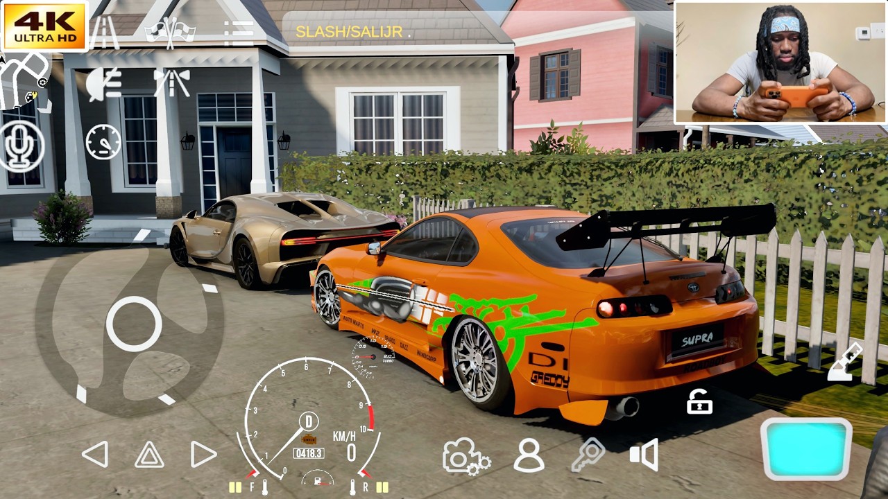 2300HP Toyota Supra mk4 & 2200HP Bugatti Chiron - Car Parking Multiplayer 2 Gameplay