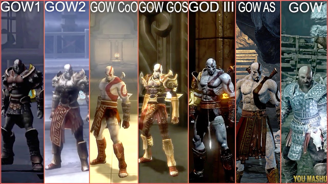 God of War Franchise Comparison | Ascension Update