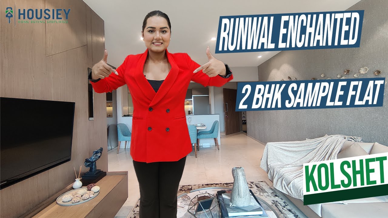 Runwal Lands End Kolshet | 2 Bhk Sample Flat Tour | Runwal Kolshet Thane
