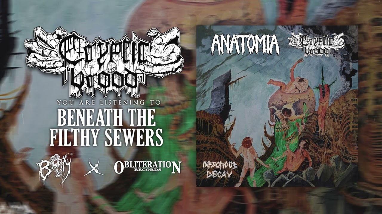 CRYPTIC BROOD - Beneath The Filthy Sewers | OBLITERATION Recs | BRUTAL MIND PROMOTION