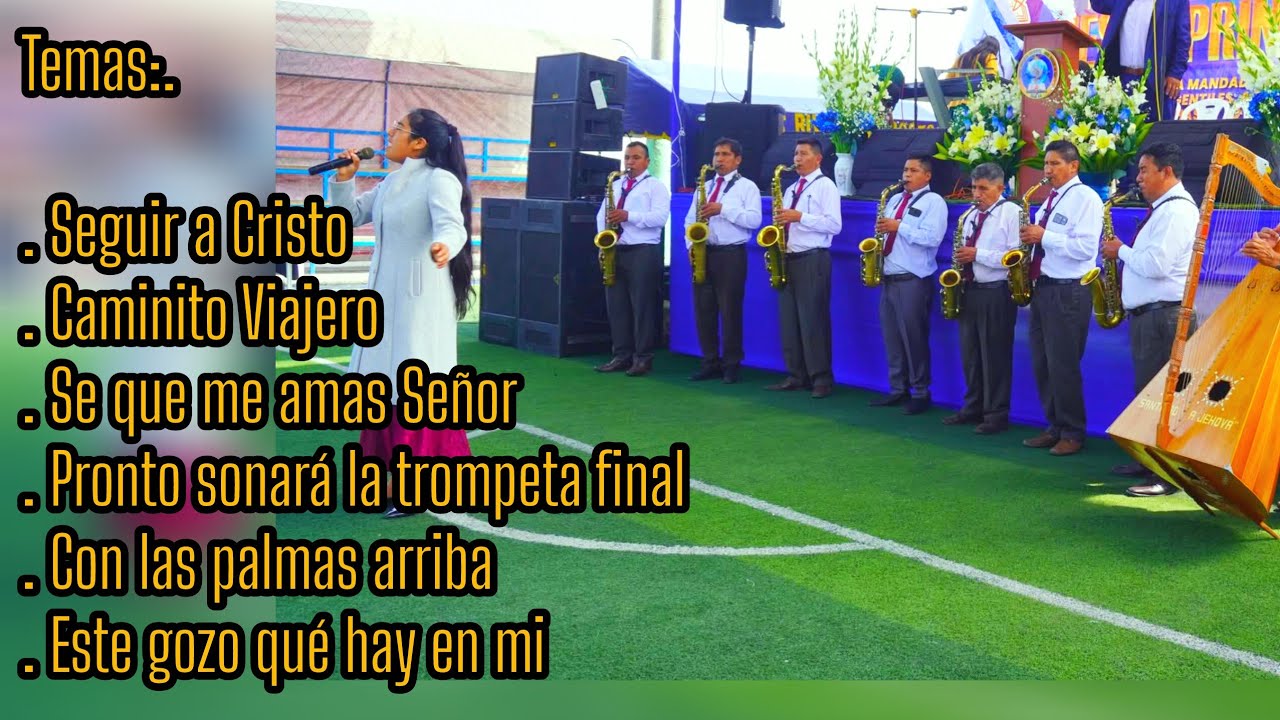 👏👏👏MIX DE CÁNTICOS CON LA ORQUESTA BIENAVENTURANZA LIMA PERÚ 🇵🇪🎶🎷