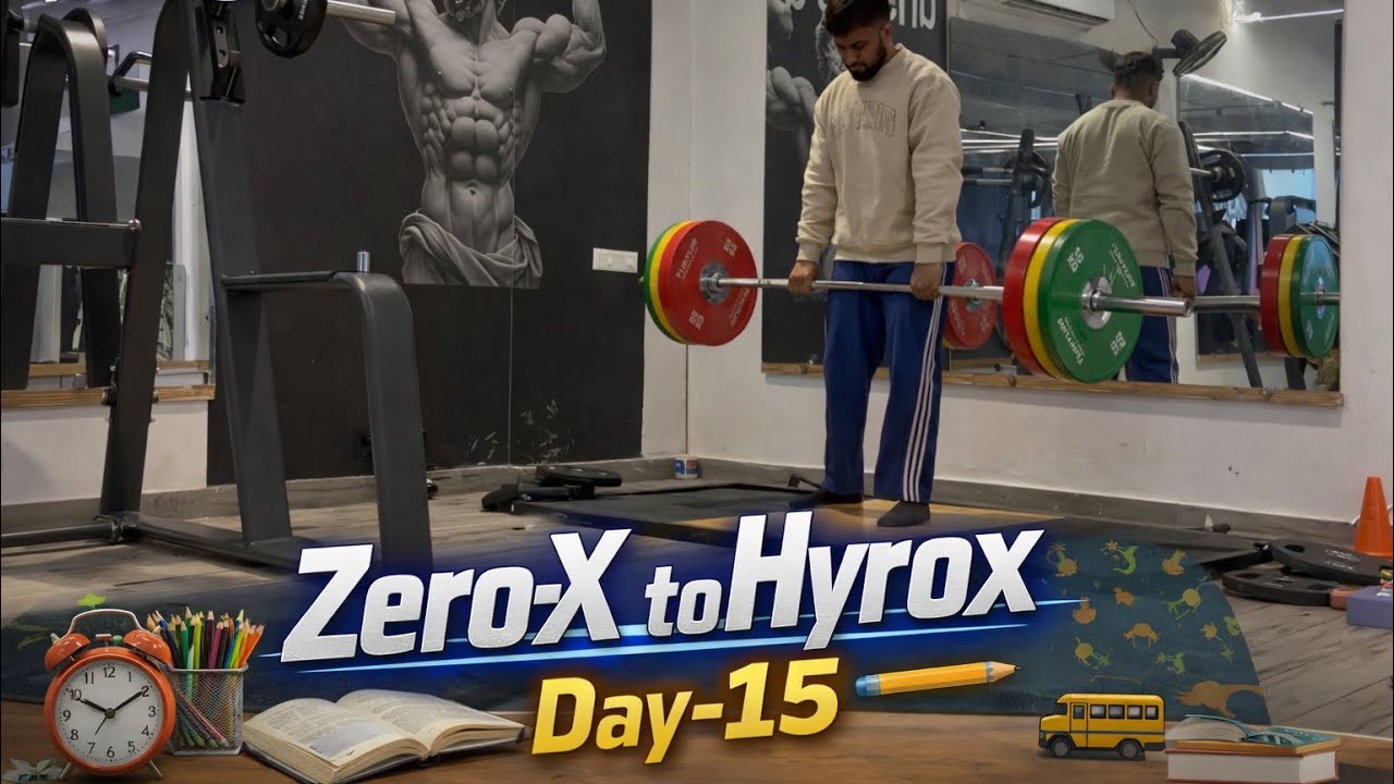 🔥 ZERO-X to HYROX — Day 15 | Fitness Transformation Journey Begins 🔥
