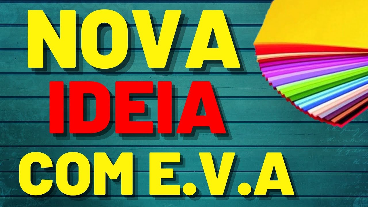 DIY: UMA IDEIA SUPER CRIATIVA FEITA COM EV,A TENHO CERTEZA QUE VOCÊ VAI ADORAR ESSA IDEIA