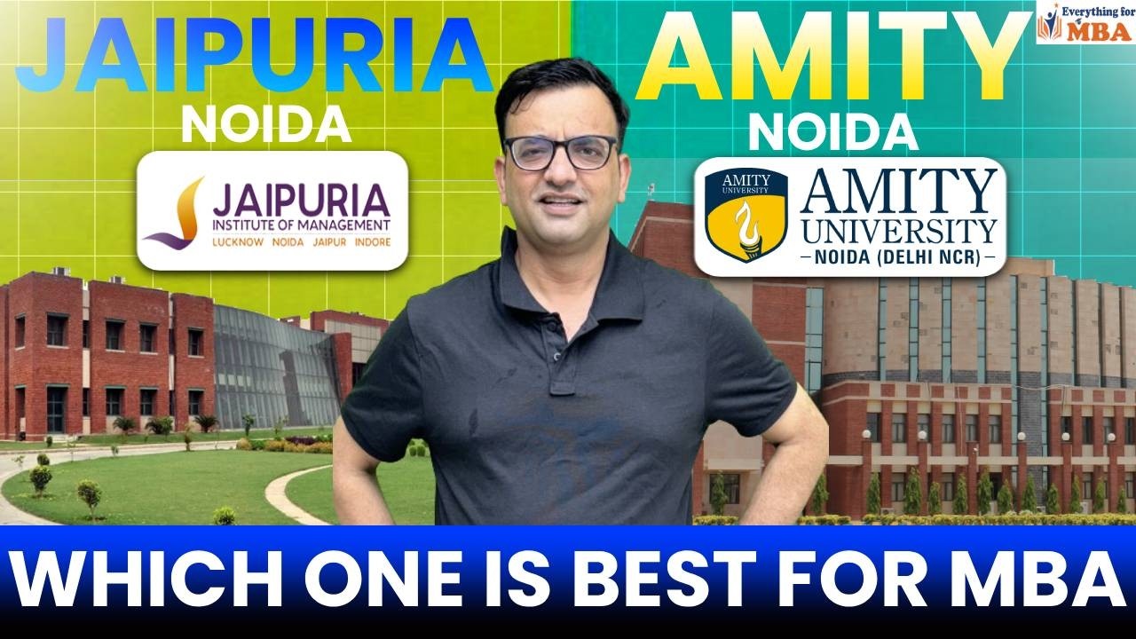 AMITY MBA vs JAIPURIA PGDM 2026 | Which Program Gives Better ROI? From Fee to Package