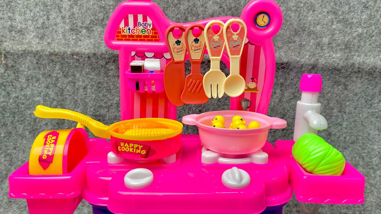 11 Minutes Satisfying with Unboxing & Review Miniature Kitchen Set Toys Cooking Video | ASMR Videos 