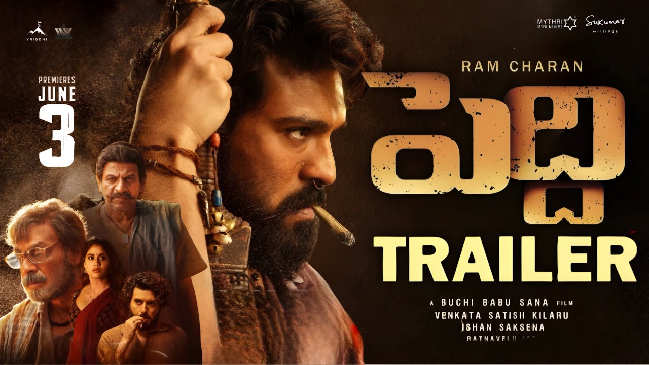 Peddi Release Trailer | Ram Charan | Janhvi Kapoor | Buchi Babu Sana | Ram Charan Peddi Trailer