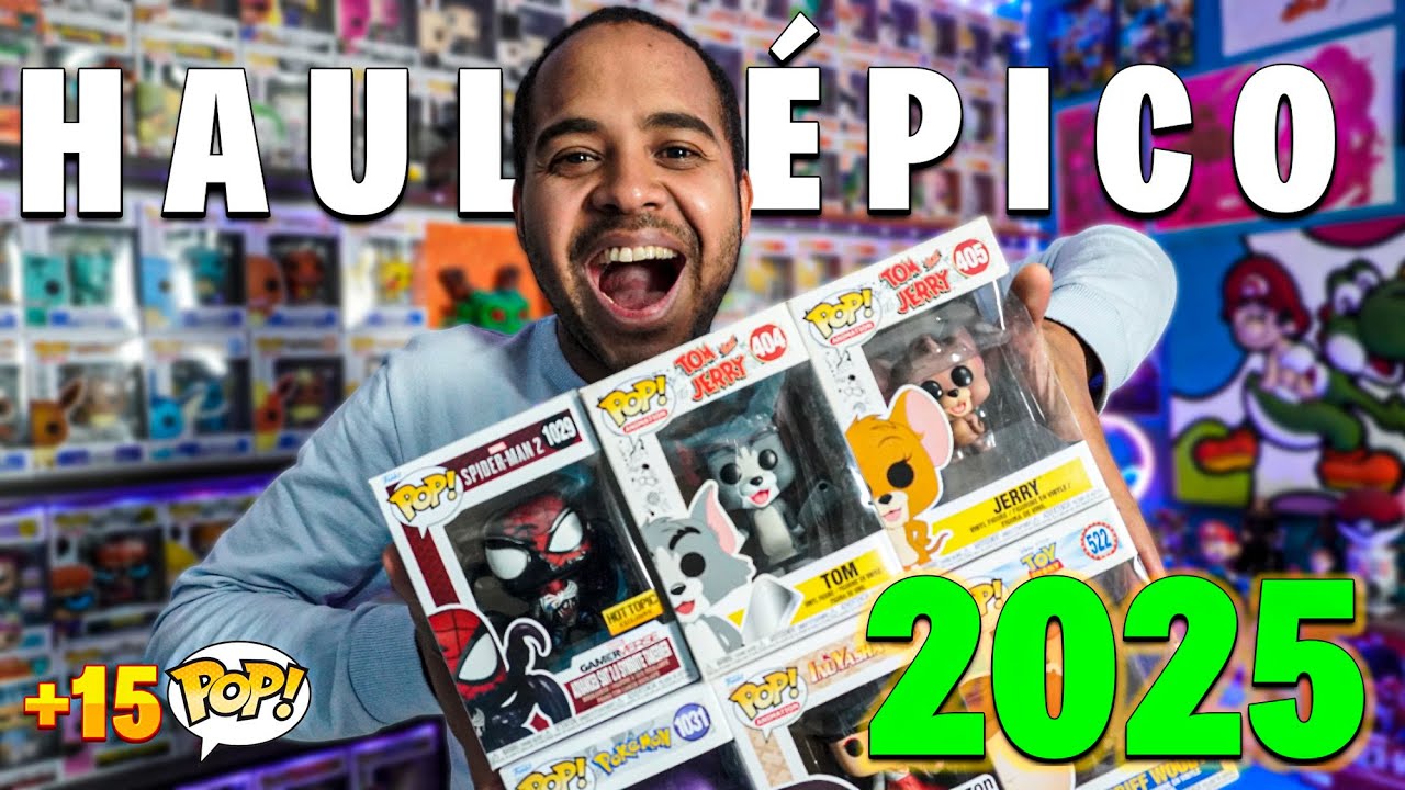 🔥 Haul ÉPICO de FUNKO POPS 2025 🔥 | Lo que he COMPRADO este año