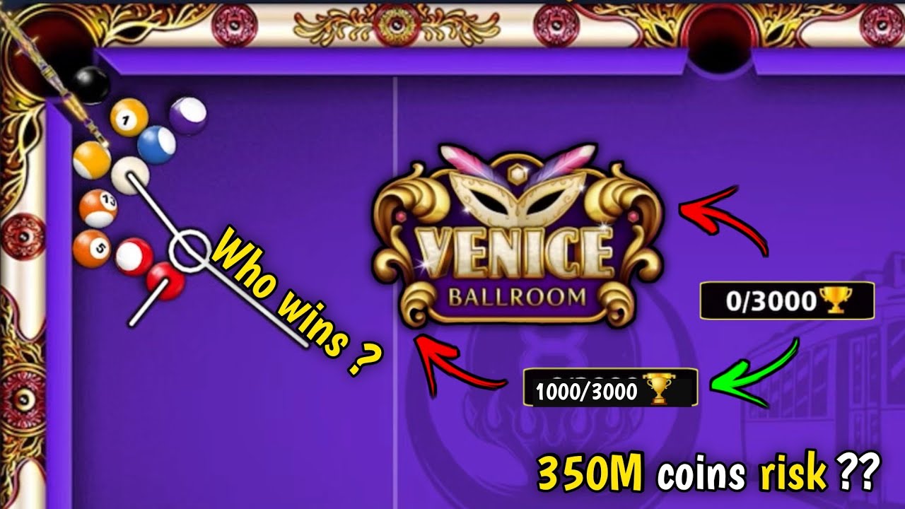 7 GaMeS CoiN's Only - Risk Venice Play or What - 8 ball pool | Unknown gamer 8bp