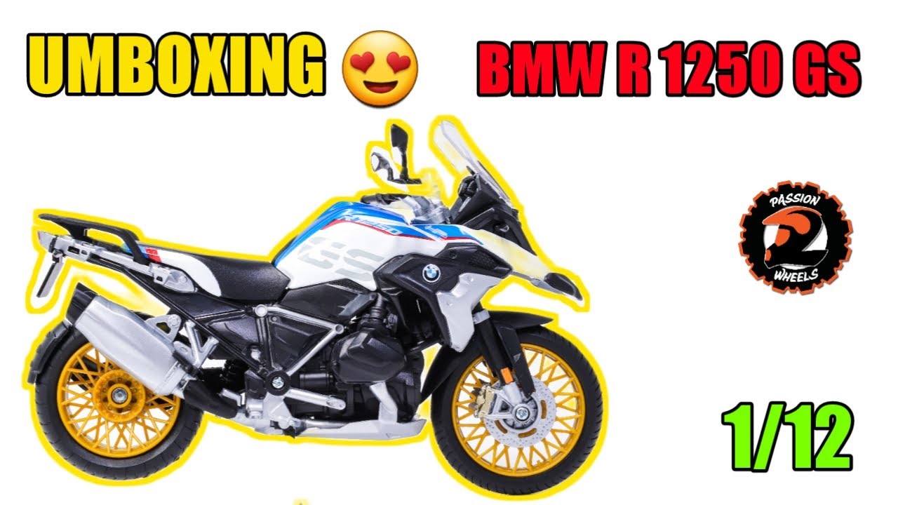 Umboxing Bmw R 1250 Gs Maisto, Coleccionable | Passion2Wheels
