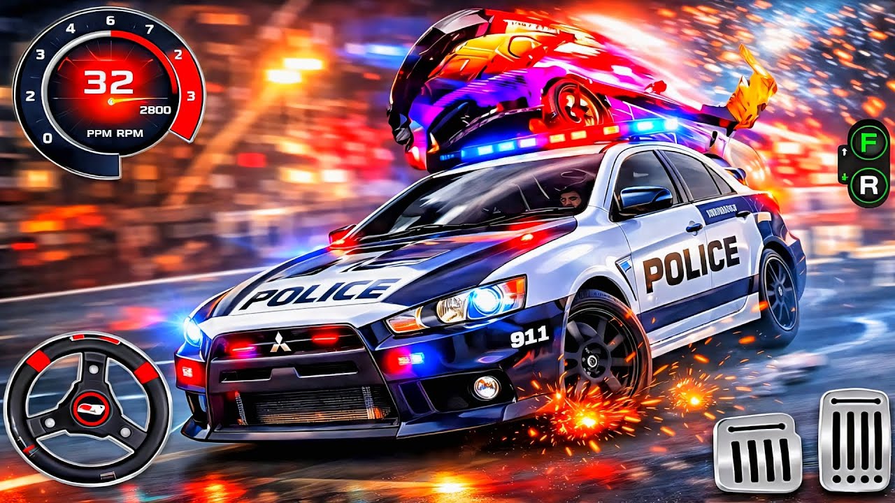 Impossible Police Cop Simulator – City Driving Car 3D – Android GamePlay