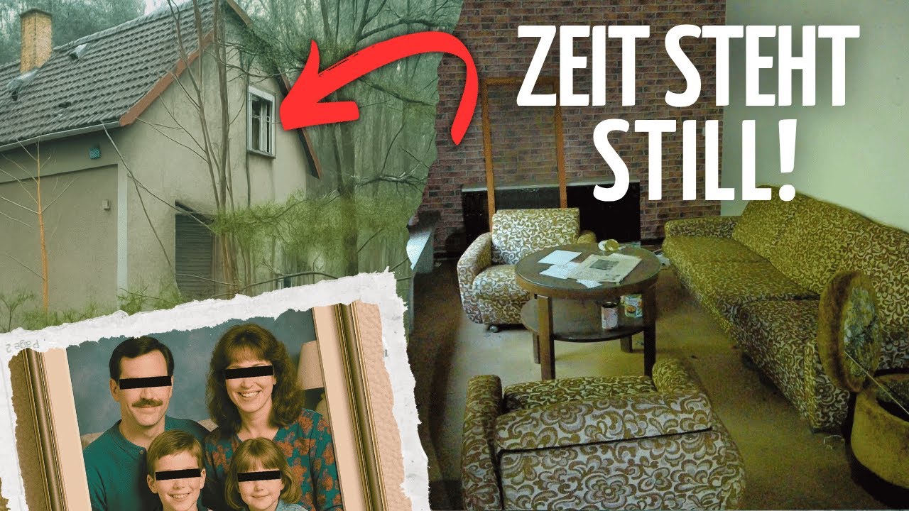 DAS VERGESSENE HAUS der einsamen Familie! | Lost Place Tour #lostplace