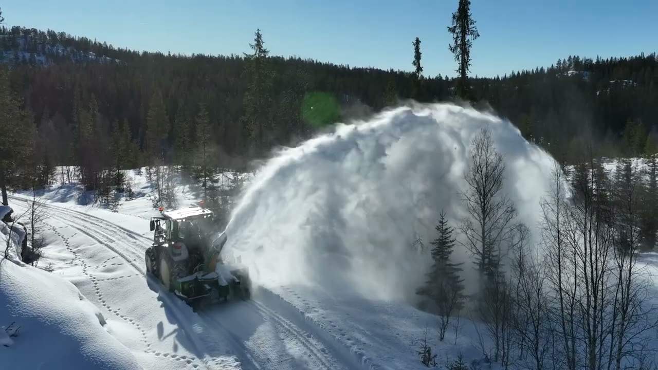 Brøyting Vinje, 17.02.2025