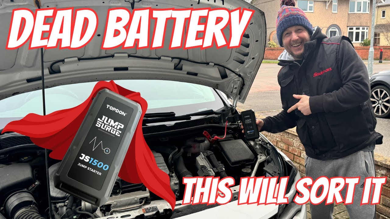 Struggling to start your car in FREEZING 🥶 weather | This device will get it STARTED | TOPDON JS1500