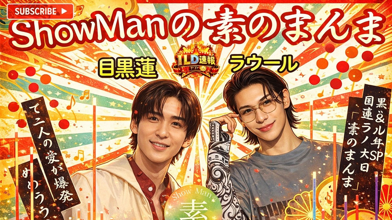 「神回セレクション」🖤めめラウ🤍 2025年最後の「素のまんま」で二人の愛が爆発！？目黒蓮＆ラウール 大晦日SP⛄| TLD速報