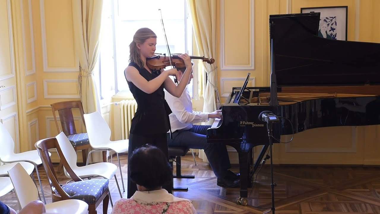 Geneva Junior Music Competition 2023 - Virtuoso- Violin- Vasilisa Neliubina
