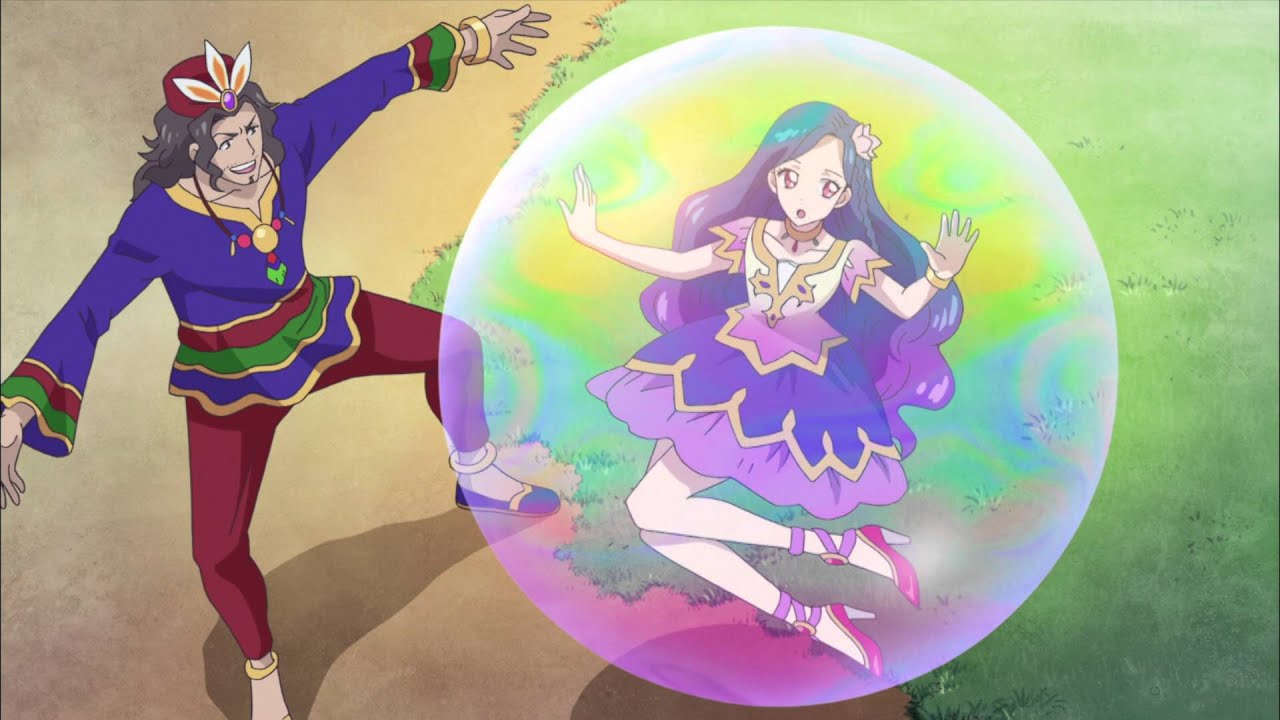 Aikatsu! ep 85 sora bubble trap