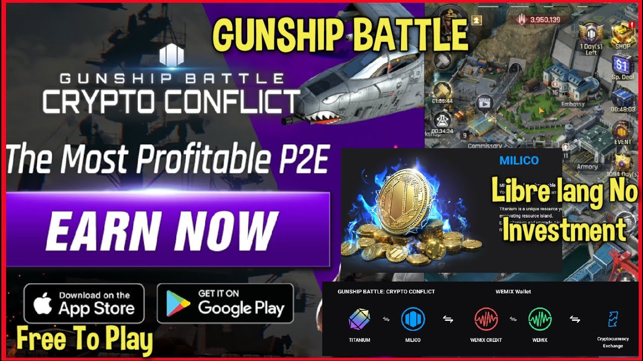 Gunship Battle: Crypto Conflict | New Play To Earn
