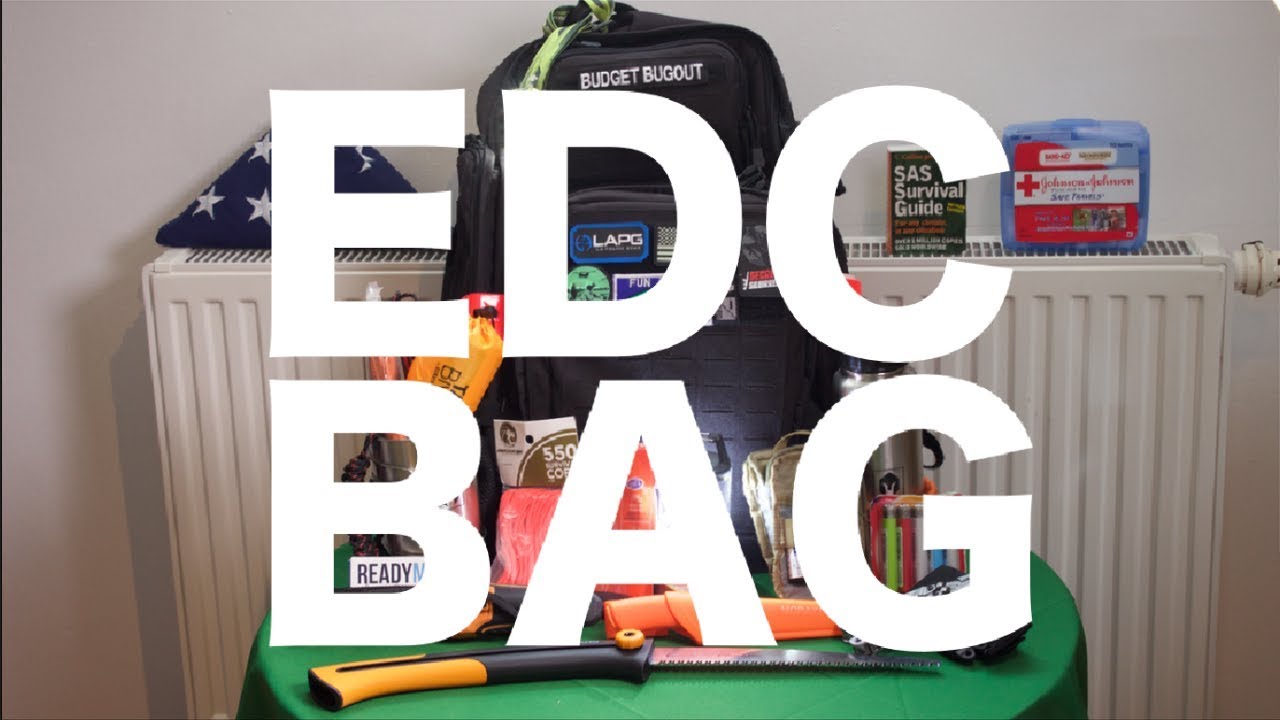 EDC Bag: What Do I Keep In My Backpack? | Everyday Carry & Survival Gear 2018 -- Budget Bugout