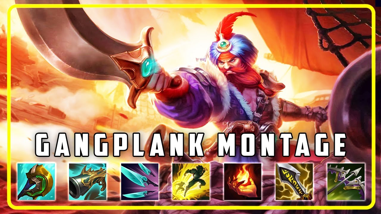 Gangplank Montage 2021 - ONE SHOT COMBO