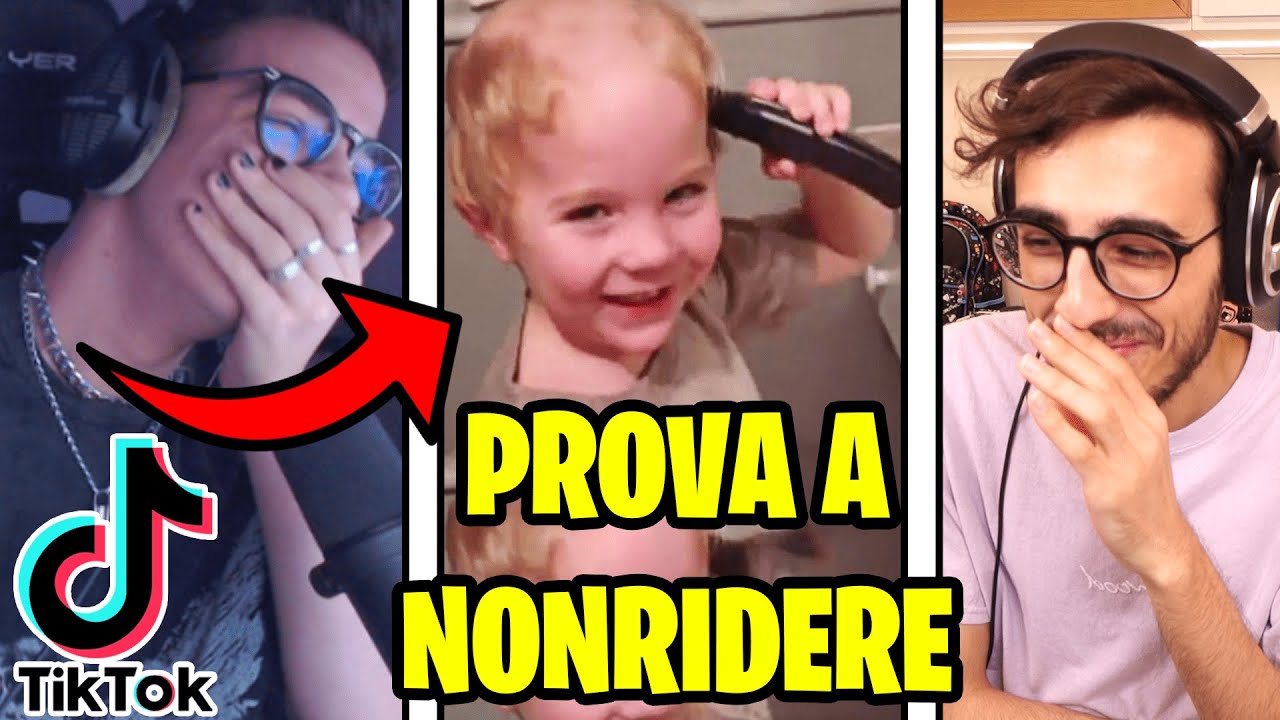 PROVA A NON RIDERE CON STEF!! REAZIONE A TIKTOK DIVERTENTI!! 99% *IMPOSSIBILE* !!