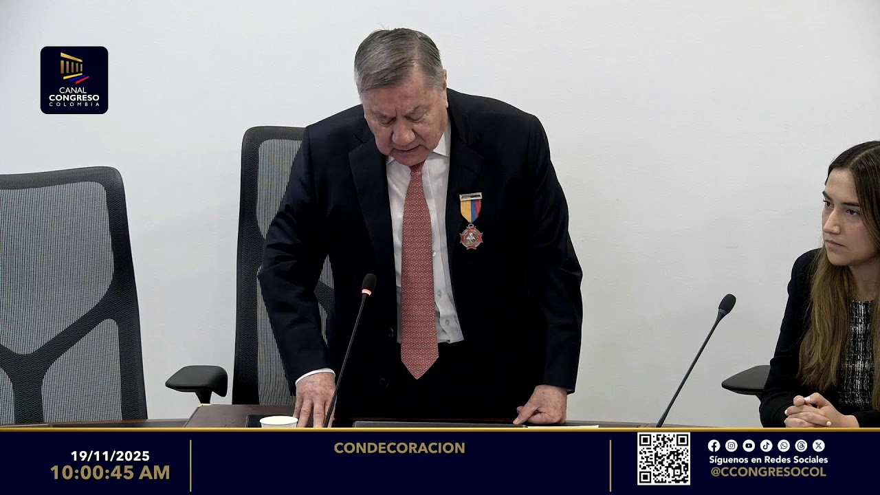 CONDECORACI&Oacute;N PERIODISTA LUIS FERNANDO BARRERO 19-11-2025