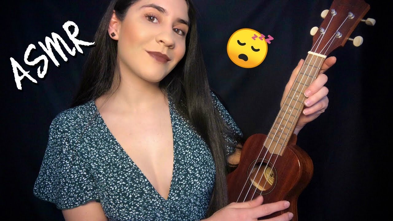 ASMR cantándote con mi ukelele (soft spoken)