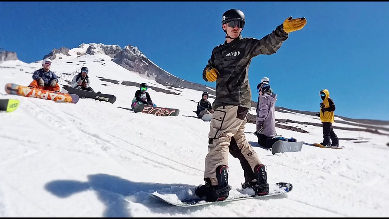 This is the Ultimate Summer Snowboard Experience