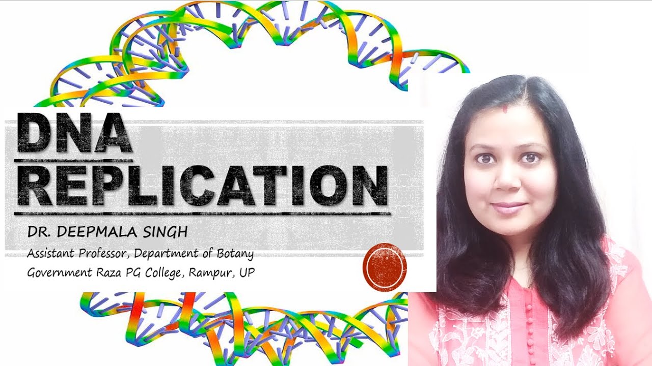 DNA REPLICATION by Dr. Deepmala Singh