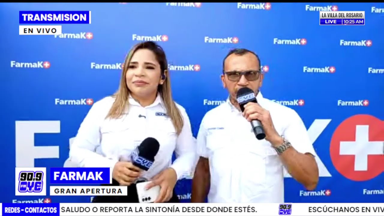 OYE 90.9 FM - GRAN APERTURA: FARMAK