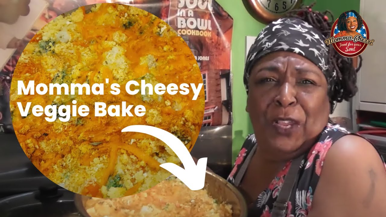 Momma's Cheesy Veggie Bake (Quick & Easy)!