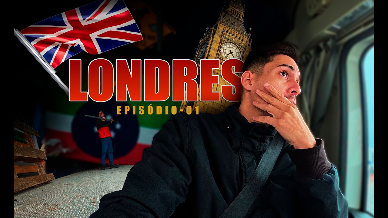 Meu PRIMEIRO descarregamento no centro de Londres… QUASE DEU RUIM 😳🚛 ( PART 1 )