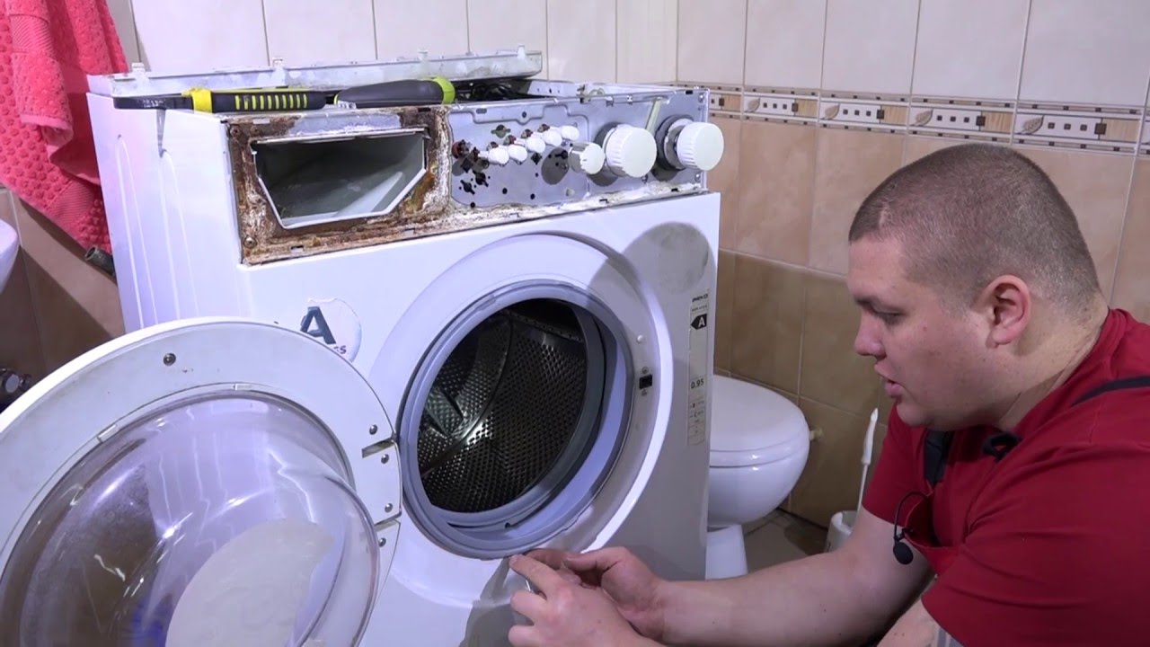 Замена подшипников в стиральной машине BEKO (Часть 1)
