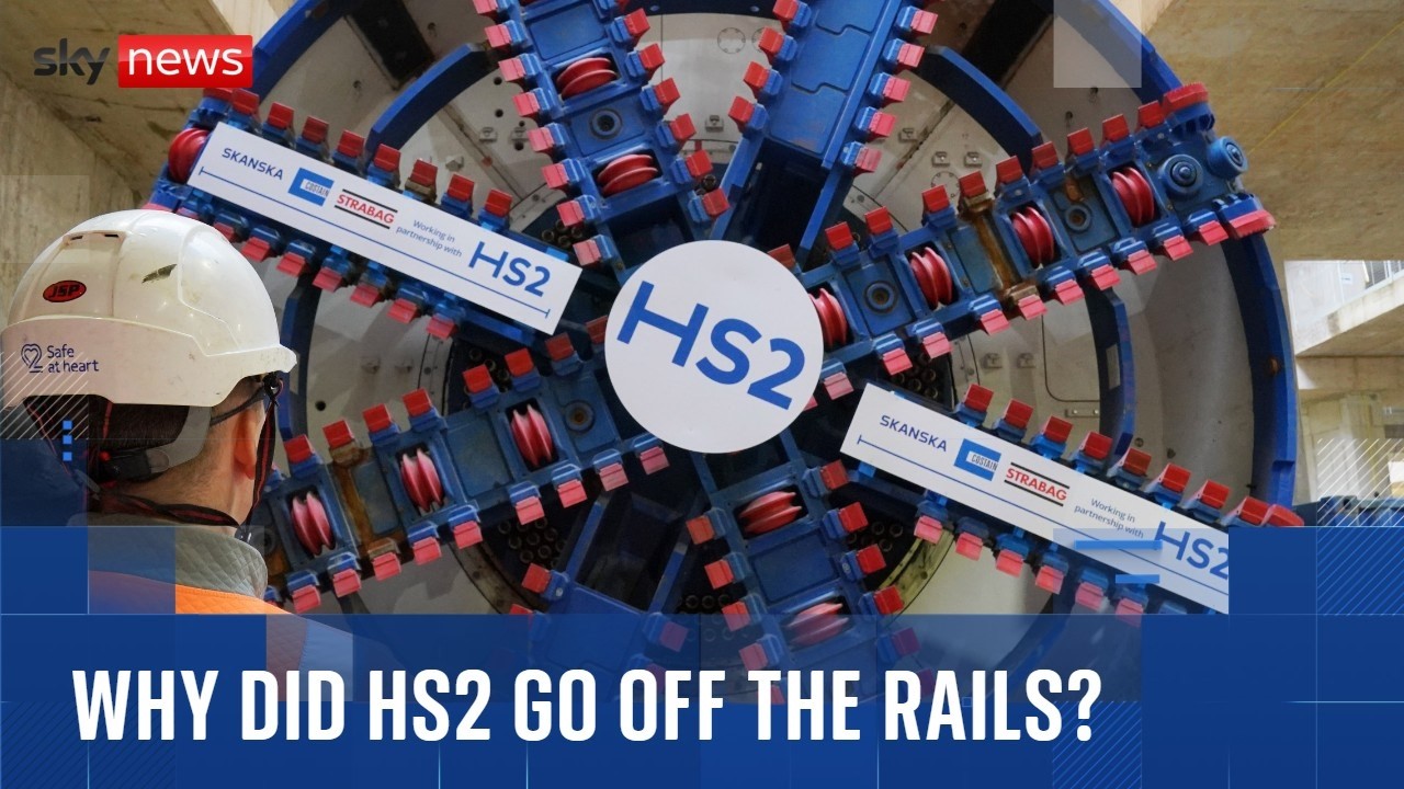 HS2: Самая дорогая в мире высокоскоростная железнодорожная линия окажется медленнее и обойдется д...