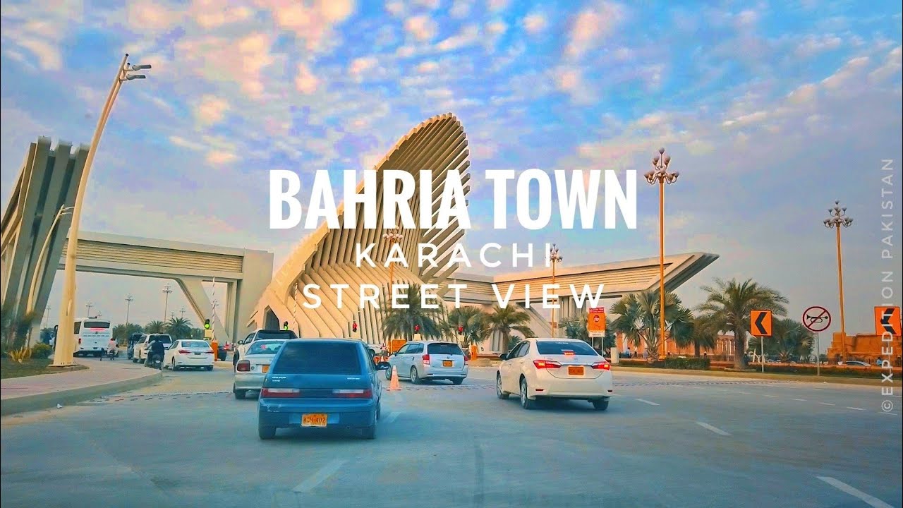 Bahria Town Karachi Street View 2020 - Expedition Pakistan